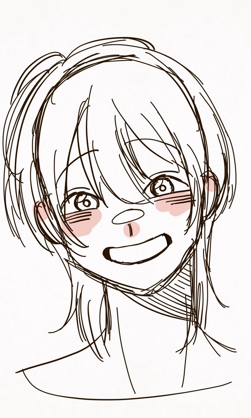 Cách vẽ người anime nữ dễ thương từng bước