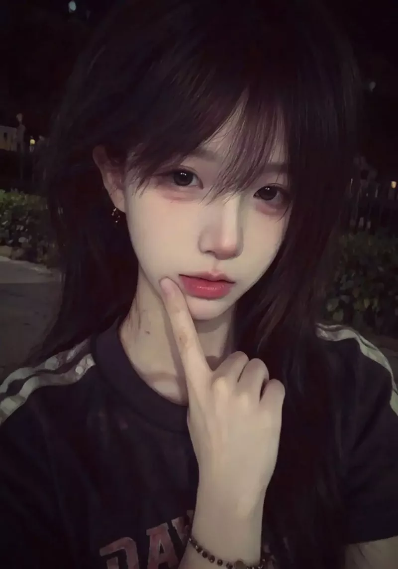 Gái xinh cute chụp ảnh phong cách Hàn Quốc