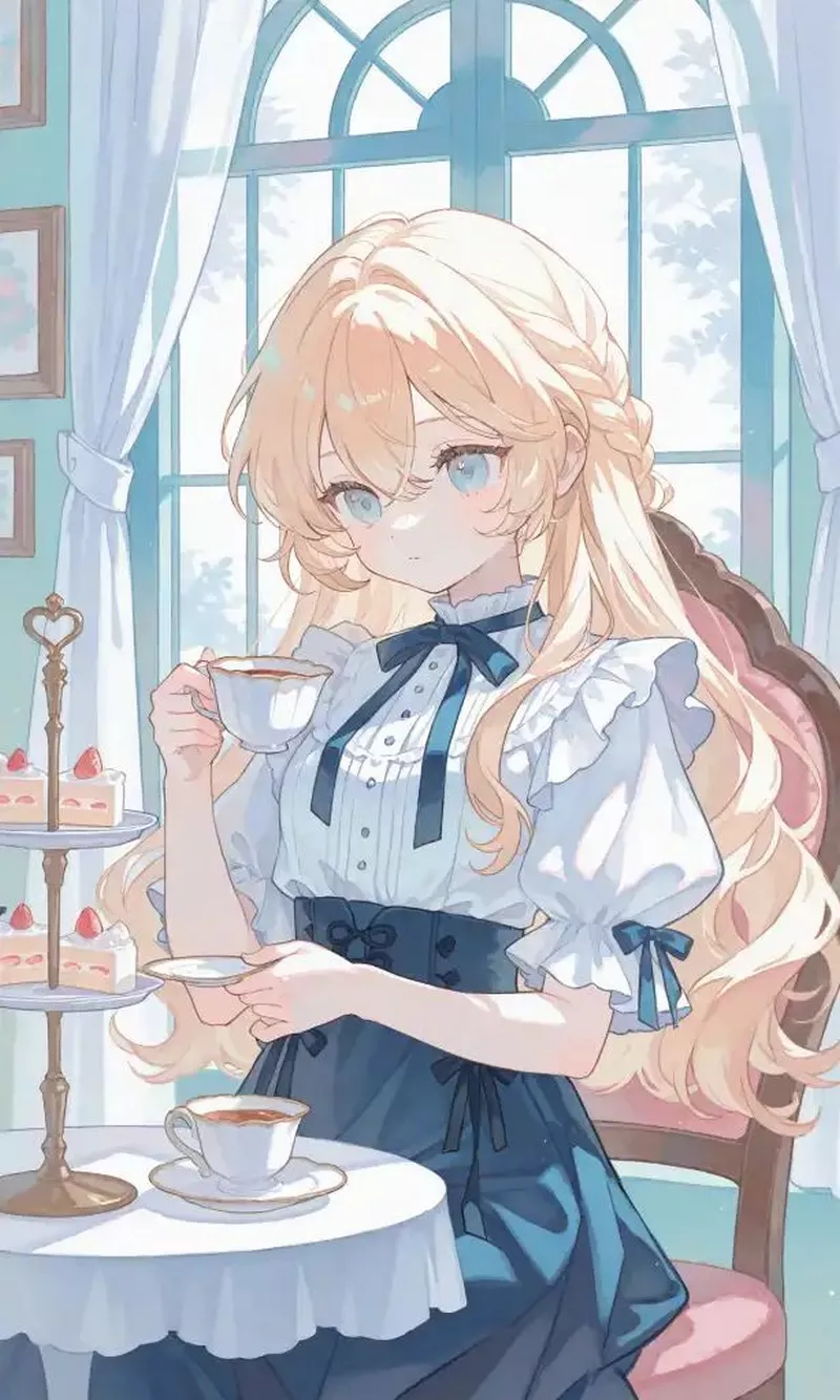 Hình anime nữ cute dễ thương cho fan anime nữ