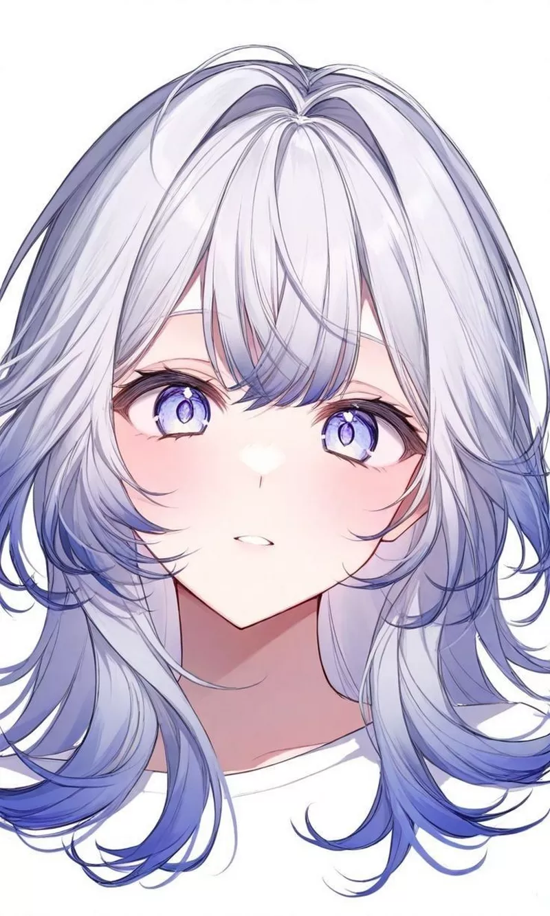 Hình anime nữ cute phong cách dễ thương nhẹ nhàng