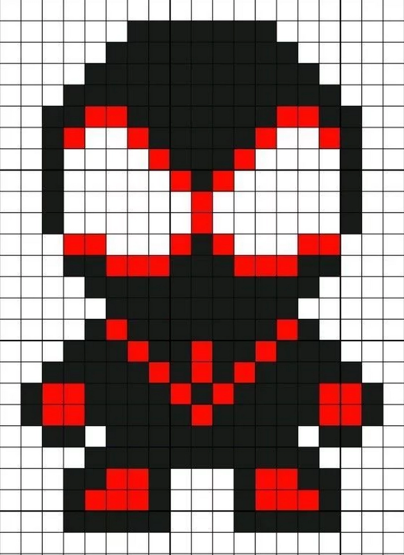 Tranh pixel trang trí phòng khách hiện đại