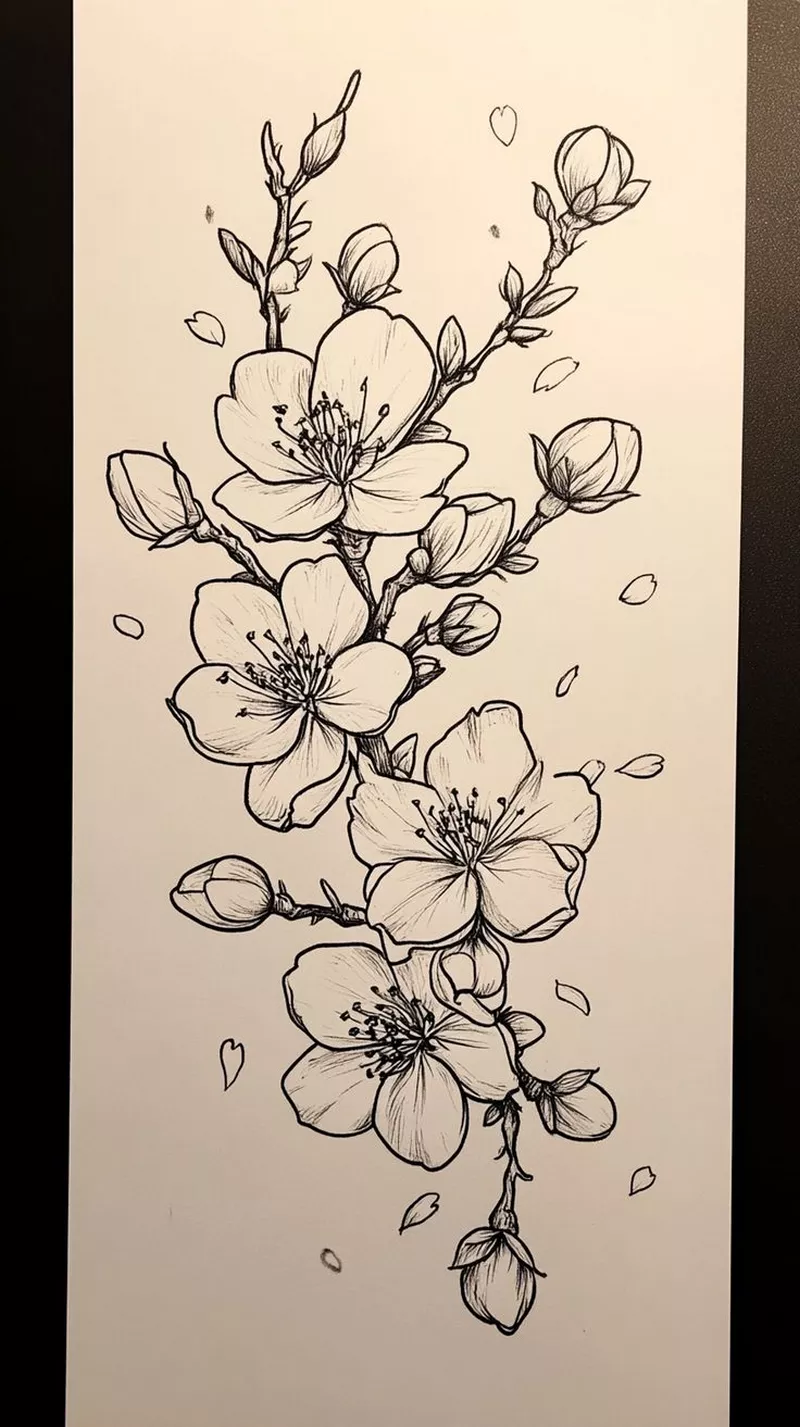 Tranh vẽ hoa nghệ thuật treo tường decor phòng ngủ