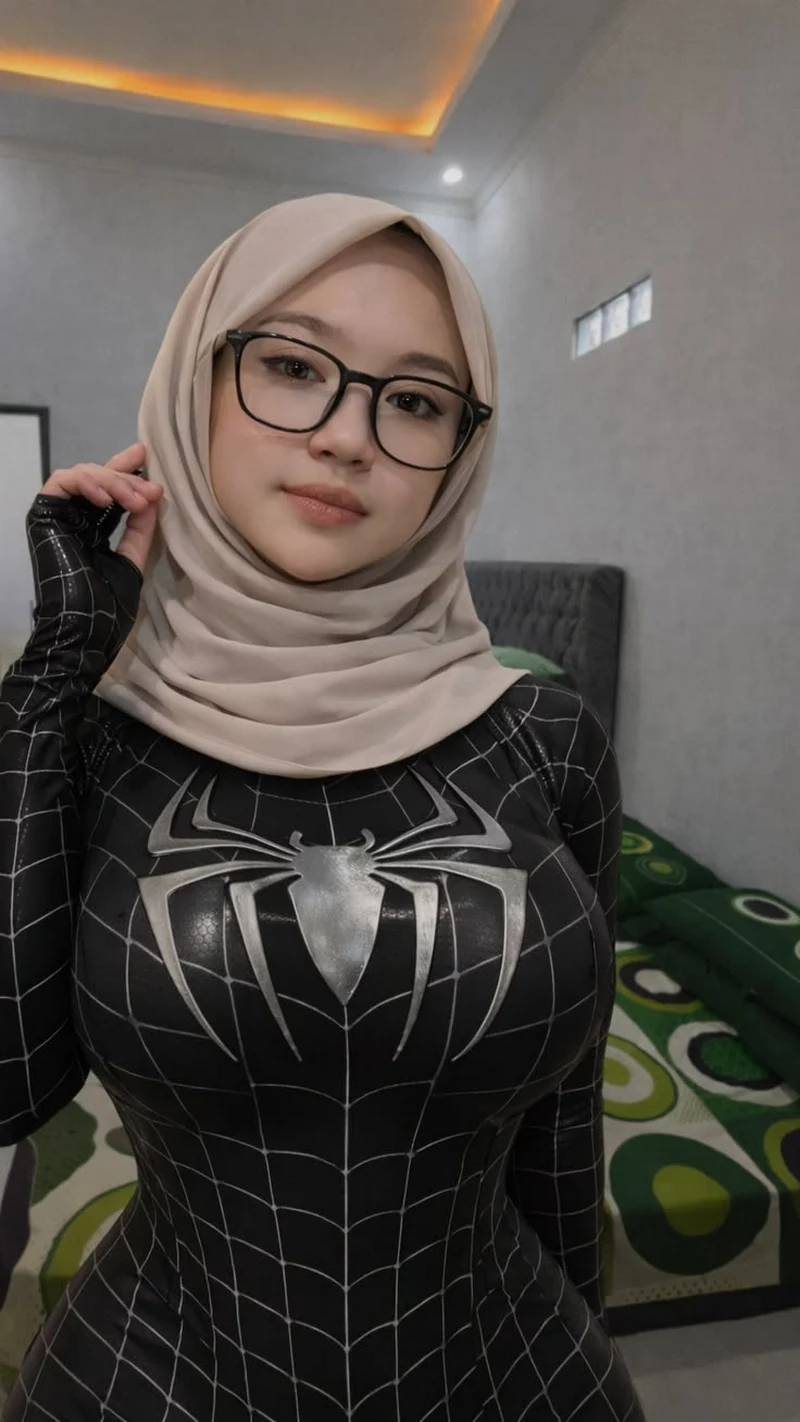 Ảnh Chân Dung Gái Xinh Đeo Kính Cực Cuốn Hút