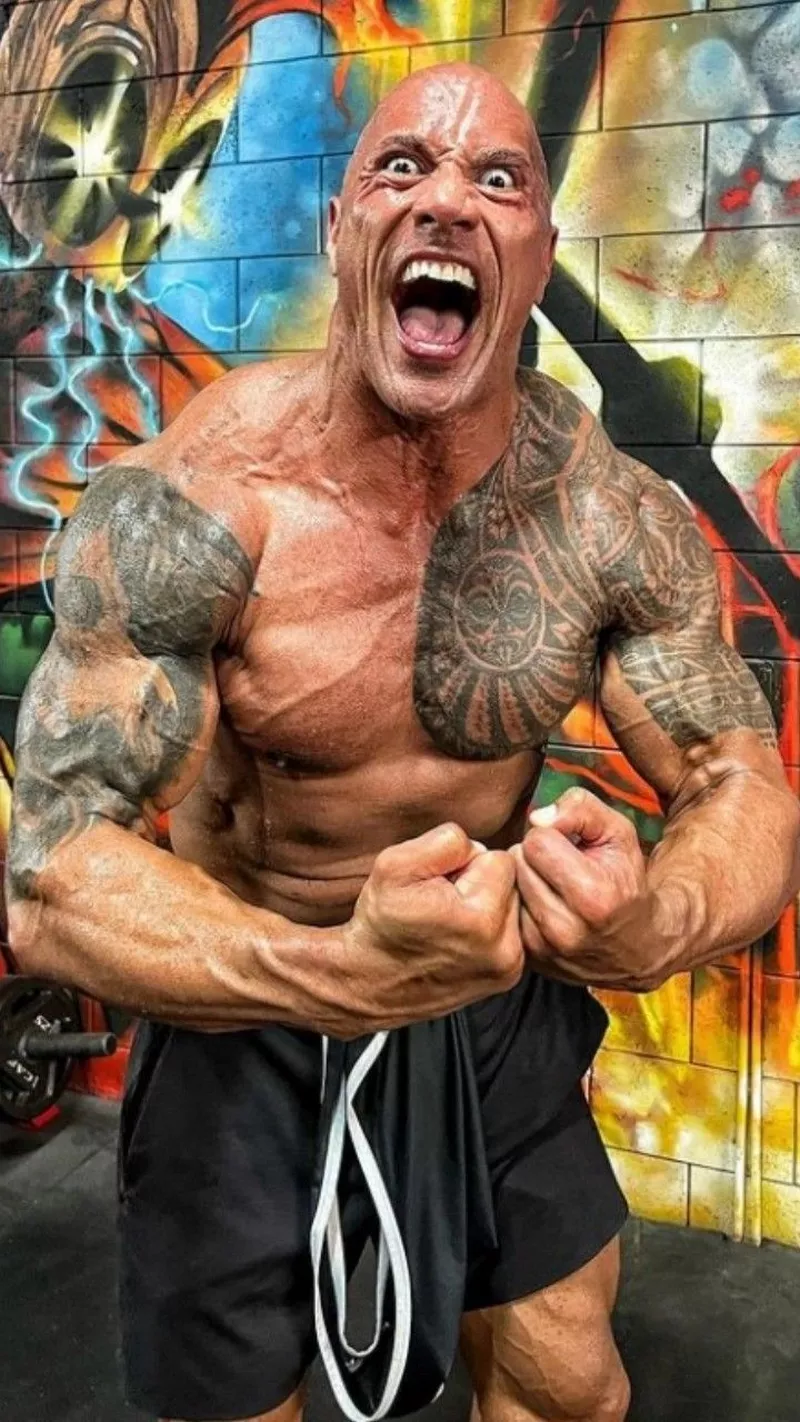 Ảnh Meme The Rock Hài Hước Siêu Viral