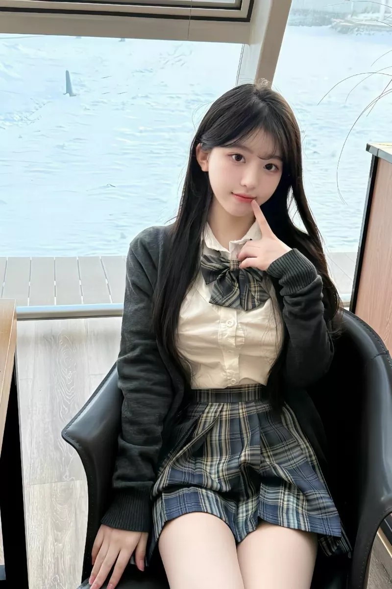 Ảnh Nữ Sinh Váy Ngắn Phong Cách JK Nhật Bản