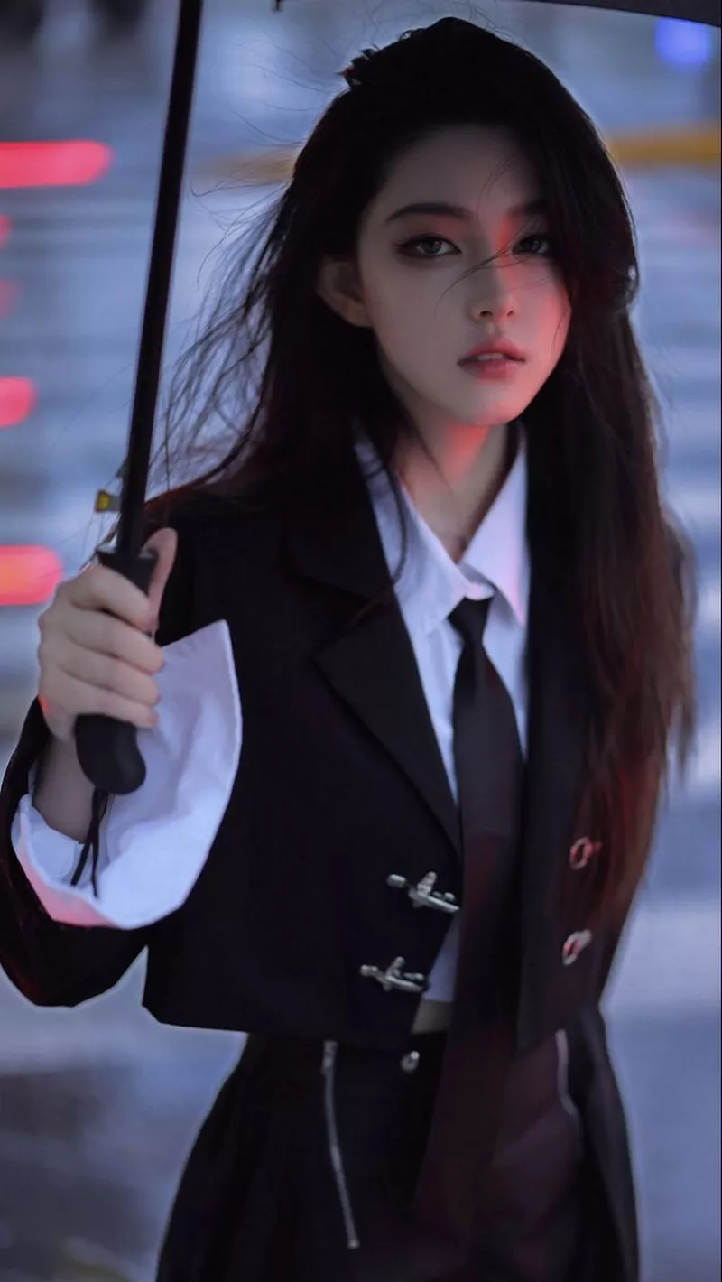 Gái Xinh Ngầu Tạo Dáng Chụp Ảnh Cool Girl Trước Ống Kính