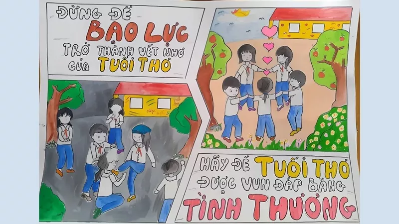 Hình Ảnh Truyền Thông Chống Bạo Lực Học Đường