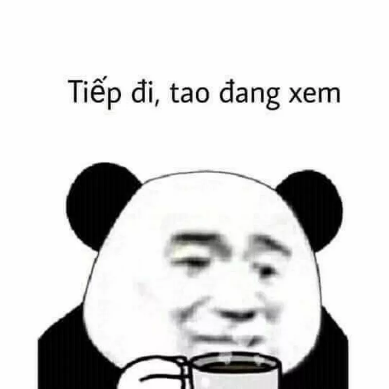 Meme Gấu Trúc Cười Xỉu Ngang