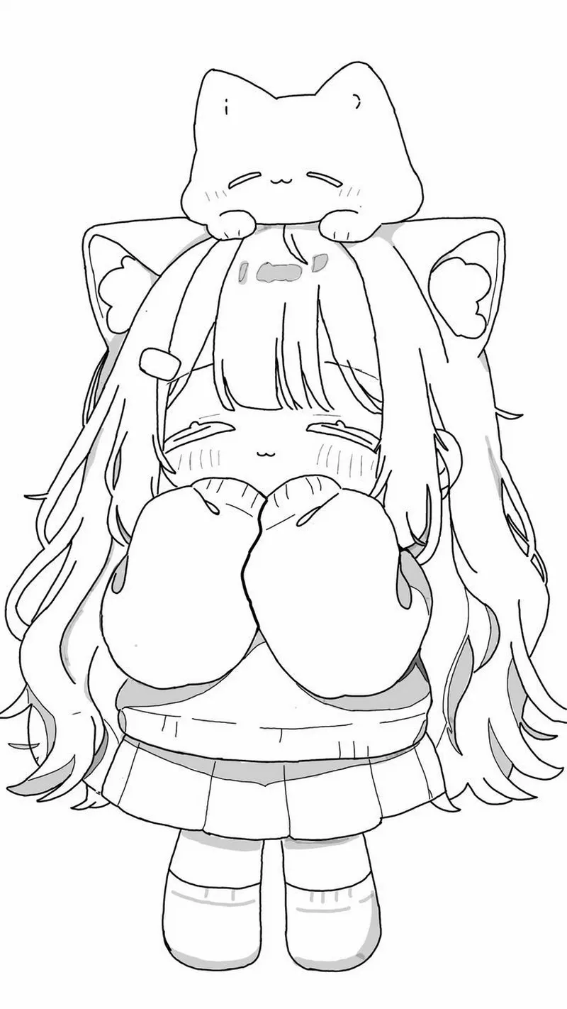 Tranh Tô Màu Anime Dễ Tô Nhất Cho Bé