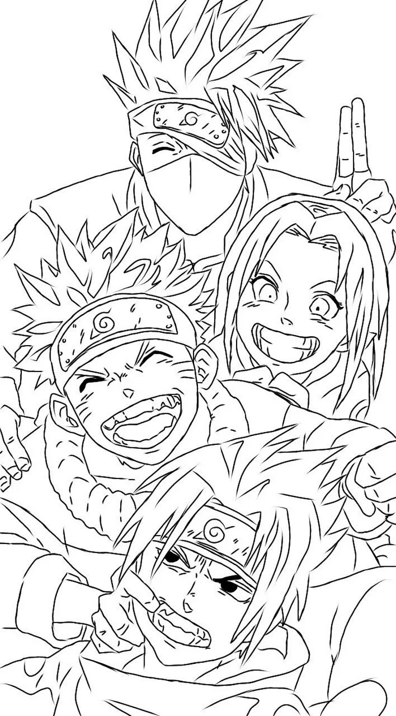 Tranh Tô Màu Anime Đơn Giản Cho Người Mới Bắt Đầu