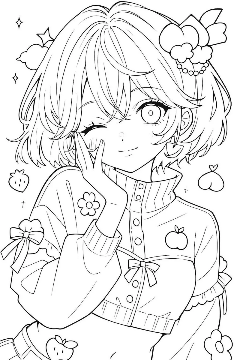 Tranh Tô Màu Anime Hot Nhất Hiện Nay