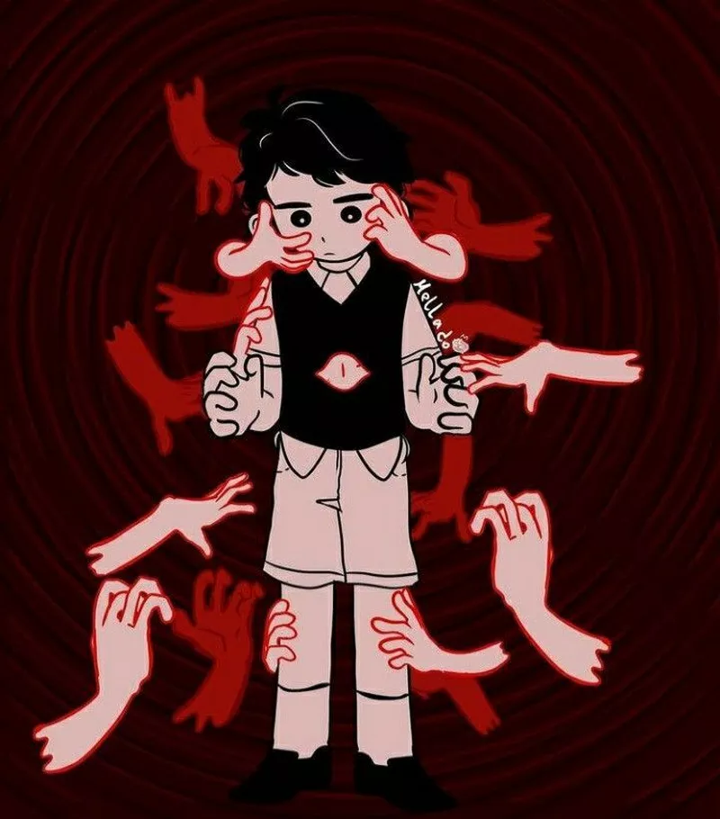 Tranh Vẽ Học Sinh Cô Đơn Vì Bị Bắt Nạt