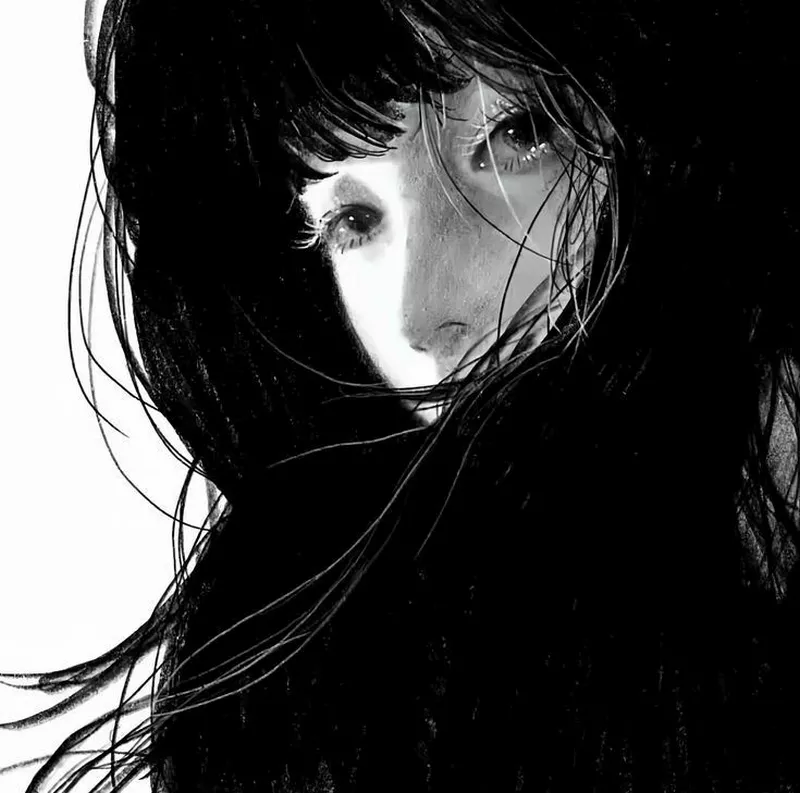 Avatar Buồn Nữ Suy Tư Trong Đêm