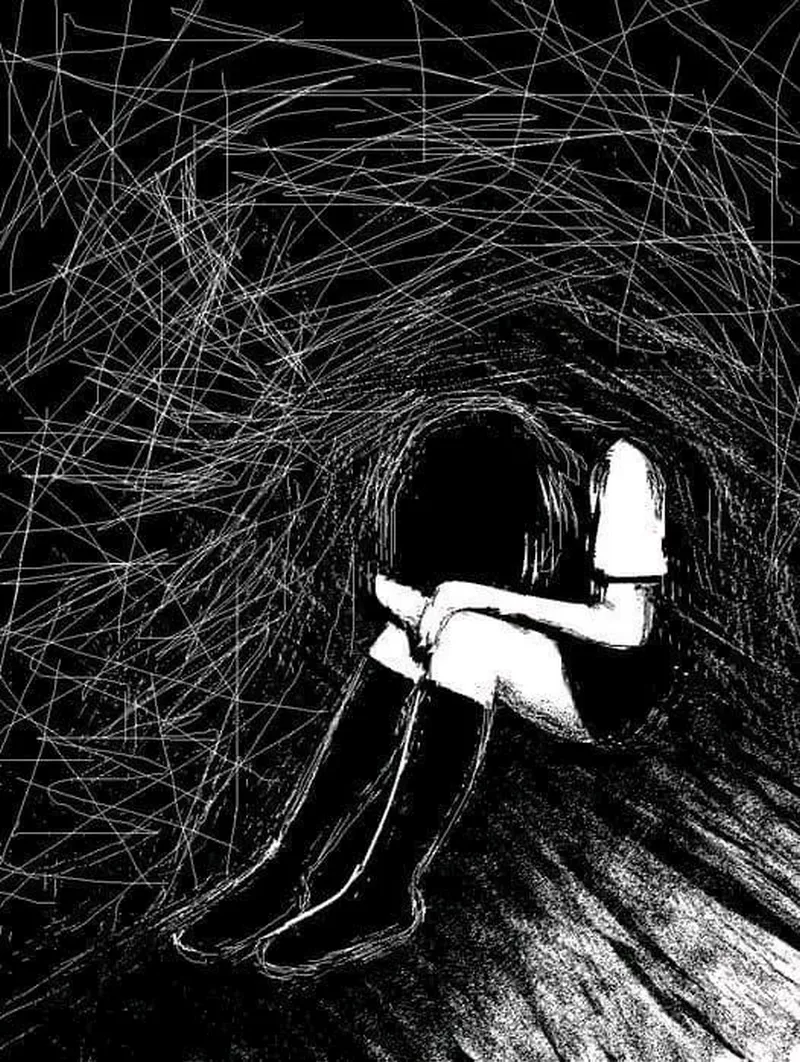 Avatar Buồn Nữ Tóc Dài Che Mặt