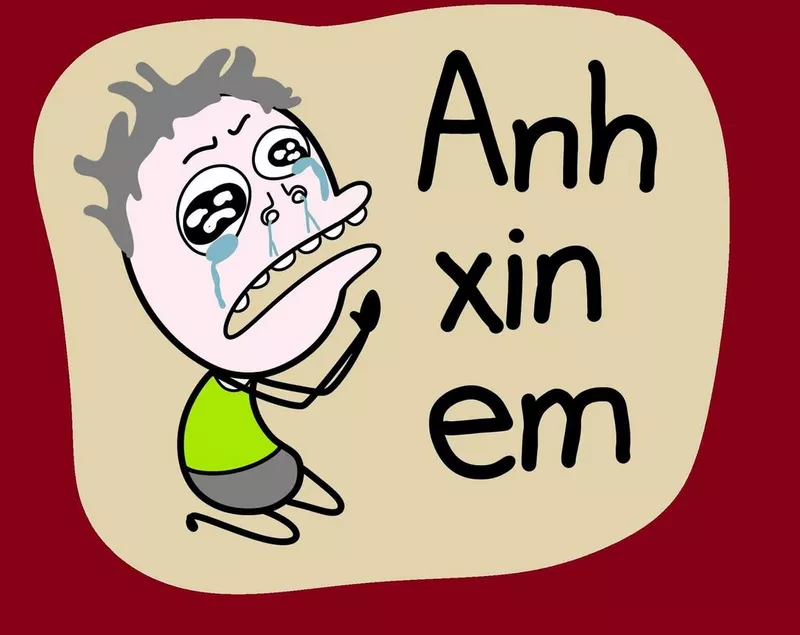 Meme Xin Lỗi Khi Lỡ Gây Rắc Rối