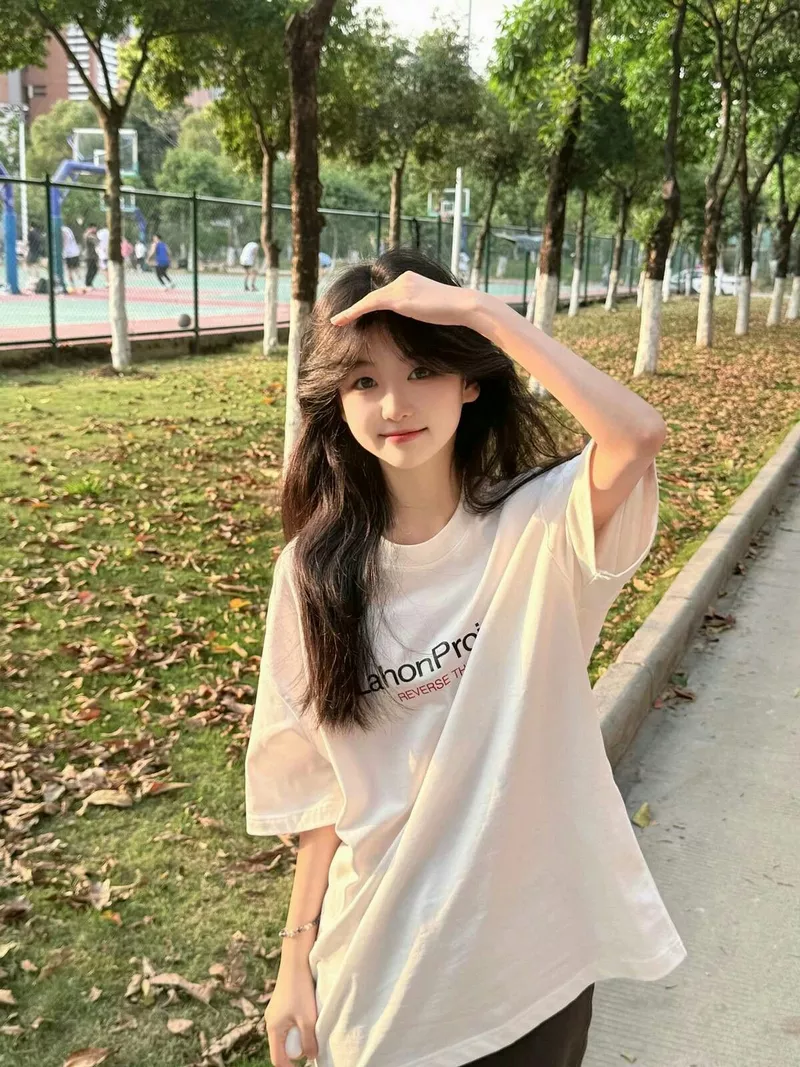 Ảnh Gái Xinh Cười Xinh Như Idol Hàn Quốc