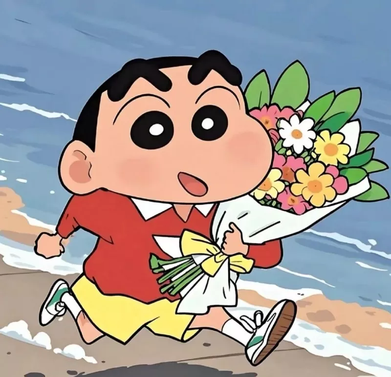 Ảnh Shin Hài Hước Cute Làm Avatar Cực Chất